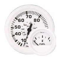 FARIA Vacuum instrument for turbotrykk Ø2" - Hvit - Komplett m/slange